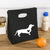 Portable Dog Print Thermal Insulated Food Storage Lunch Bags