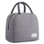 Portable Thermal Insulated Canvas Lunch Bag