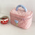 Portable Tulip Flower Cosmetic and Travel Make-up Pouch Bags