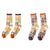 Preppy Style Flower Pattern Long Winter Socks