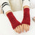 Pretty Stylish Knitted Hand Warmer Fingerless Winter Gloves