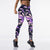 Printed High Waist Active Wear Slim Fit Leggings