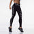 Printed High Waist Active Wear Slim Fit Leggings