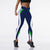 Printed High Waist Active Wear Slim Fit Leggings