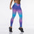 Printed High Waist Active Wear Slim Fit Leggings