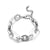 Punk Fashion Clear and Chunky Acrylic Chain Statement Bracelets