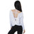 Quick-Dry Sports Fitness Long Sleeve Backless Blouses