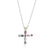 Rainbow Cross Zircon Bejeweled Jewelry Collection