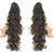 Realistic Party Fashion Long Straight and Curly Claw Clip-in Ponytail Hair Wig Extension