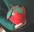 Red Apple Purse- Cute And Dainty Apple Shaped Purse