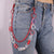Multi-color Heart-Shaped Acrylic Belt Chains for Pants and Jeans