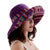 Retro and Colorful Reversible Summer Beach Bucket Hats