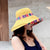 Retro and Colorful Reversible Summer Beach Bucket Hats
