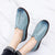 Retro-chic Slip-on Vegan Leather Round Toe Loafer Shoes