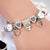 Rhinestone Adorned Fashion Heart Multi-style Charm Beads Bracelets