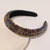 Rhinestone Embellished Wide-Brimmed Padded Headband