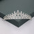 Rhinestone and Pearl Bejeweled Wedding Head Ornaments Tiara Collection