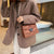 Rivet Patterned Luxury Shoulder Bag