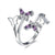 Romantic Butterfly Adjustable Promise Ring