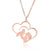 Special Mom and Baby Jewelry with Heart Charm Pendant Necklaces