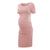 Ruched Side Maternity Bodycon Dress