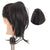 Soft and Natural Short Wavy Claw Ponytail Clip-In Hair Wig Extensions