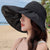 Sassy Butterfly Print Sun Protection Wide Brim Beach Summer Hats