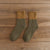 Set of 5 Thick and Warm Retro Two-tone Winter Socks