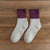 Set of 5 Thick and Warm Retro Two-tone Winter Socks