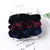 Set of Multi-color Polka Dots and Leopard Print Elastic Scrunchies Hair Ties