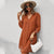 Sheer Long Sleeve Knee-Length Summer Loose Dresses
