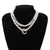 Shimmering Freshwater Multilayer Pearl Choker Necklaces