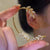 Shining Rhinestone Bejeweled Long Tassel Ear Cartilage Cuff Earrings