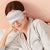 Silk Wrapped Elastic Sleep Eye Mask Headbands