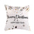 Silver and Gold Holiday Pillowcase
