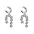 Shimmer and Shine Oversized Rhinestone Dollar Money Sign Drop Earrings