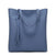 Simple Shoulder Bag with Tassel