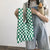 Small and Cute Checkered Knitted Tote Handbags