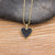 Small and Subtle Simple Heart Pendant Necklace