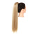 Smooth Long and Straight Wrap Around Ponytail Clip in Hair Wigs Extension
