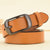 Smooth and Durable Classic Adjustable Waist Belts