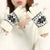 Snowflake Thick Cashmere Two-layered Winter Gloves