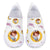 Soft and Breathable Slip-On Flat Shoes With Cartoon Nurse Pattern