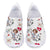 Soft and Breathable Slip-On Flat Shoes With Cartoon Nurse Pattern