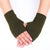 Soft and Warm Knitted Fingerless Winter Gloves