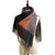 Soft and Warm Multicolor Luxe Plaid Tassel Shawl Scarfs