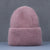 Soft and Warm Pastel Color Knitted Winter Beanie Hats