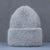 Soft and Warm Pastel Color Knitted Winter Beanie Hats
