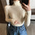 Soft and Warm Turtle Neck Long Sleeve Slim Sweaters