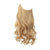 Soft and Wavy Non-clip Ombre Hair Wig Extensions